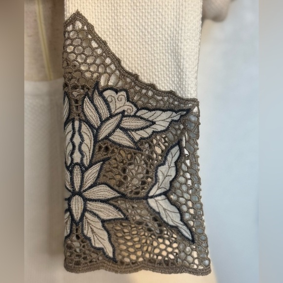 NWT Free People Bali Babe Fitted Thermal Scoop Back Ivory Small - Picture 4 of 10